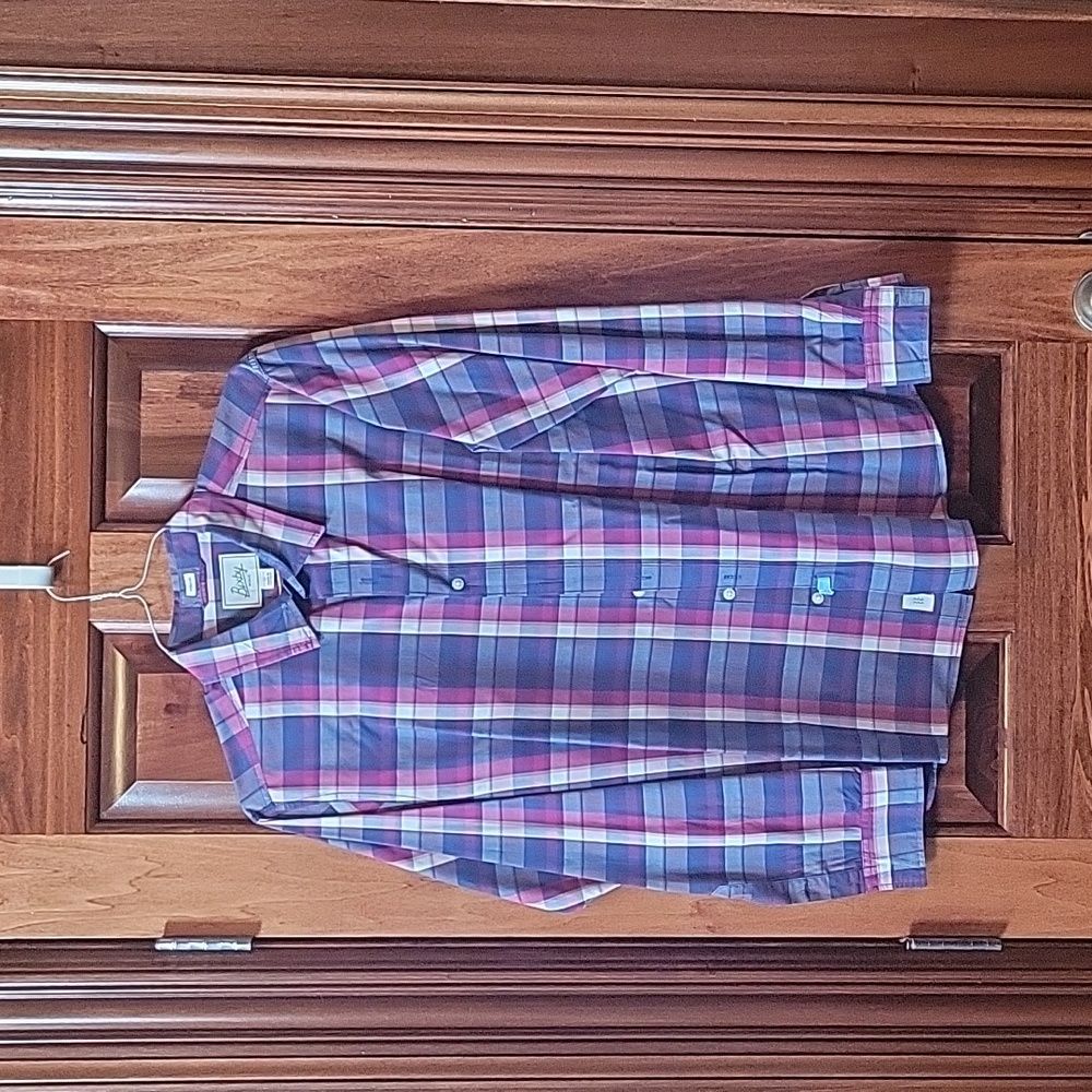 Men's Bixby Nomad Button Up Down Shirt Size L